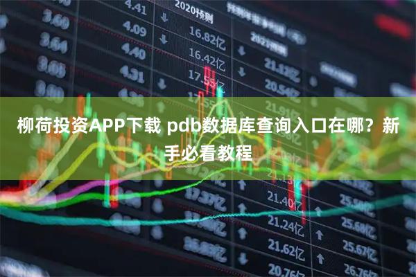 柳荷投资APP下载 pdb数据库查询入口在哪？新手必看教程