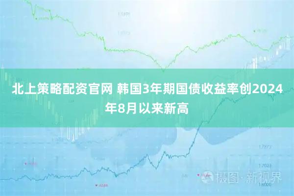 北上策略配资官网 韩国3年期国债收益率创2024年8月以来新高
